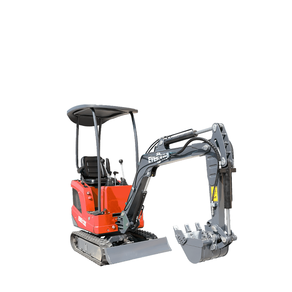 Everun ERE12E Electric Excavator - everun ere12e electric excavator available from MCM Group South Africa