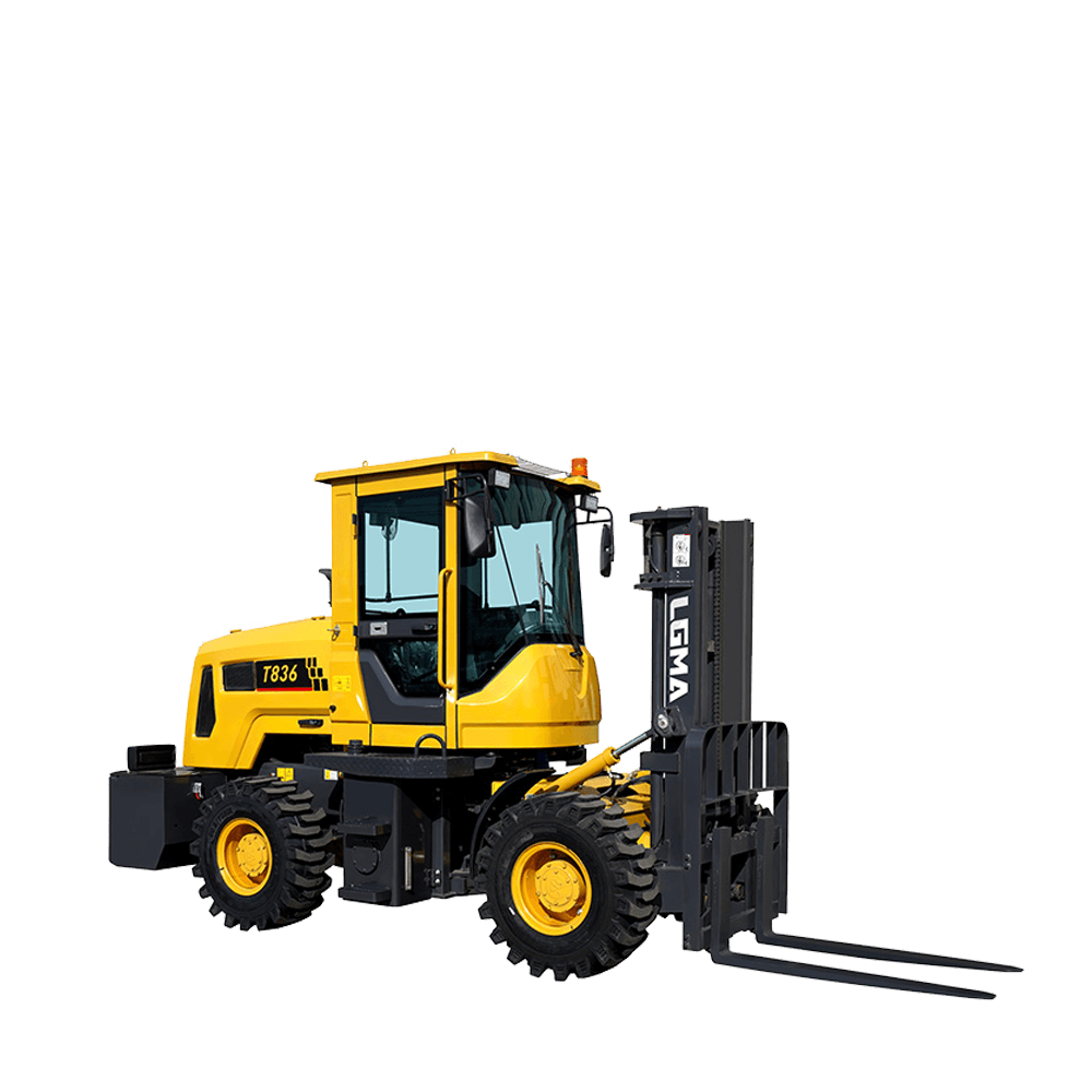 LGMA LM836 Rough Terrain Forklift - lgma lm836 rough terrain forklift available from MCM Group South Africa