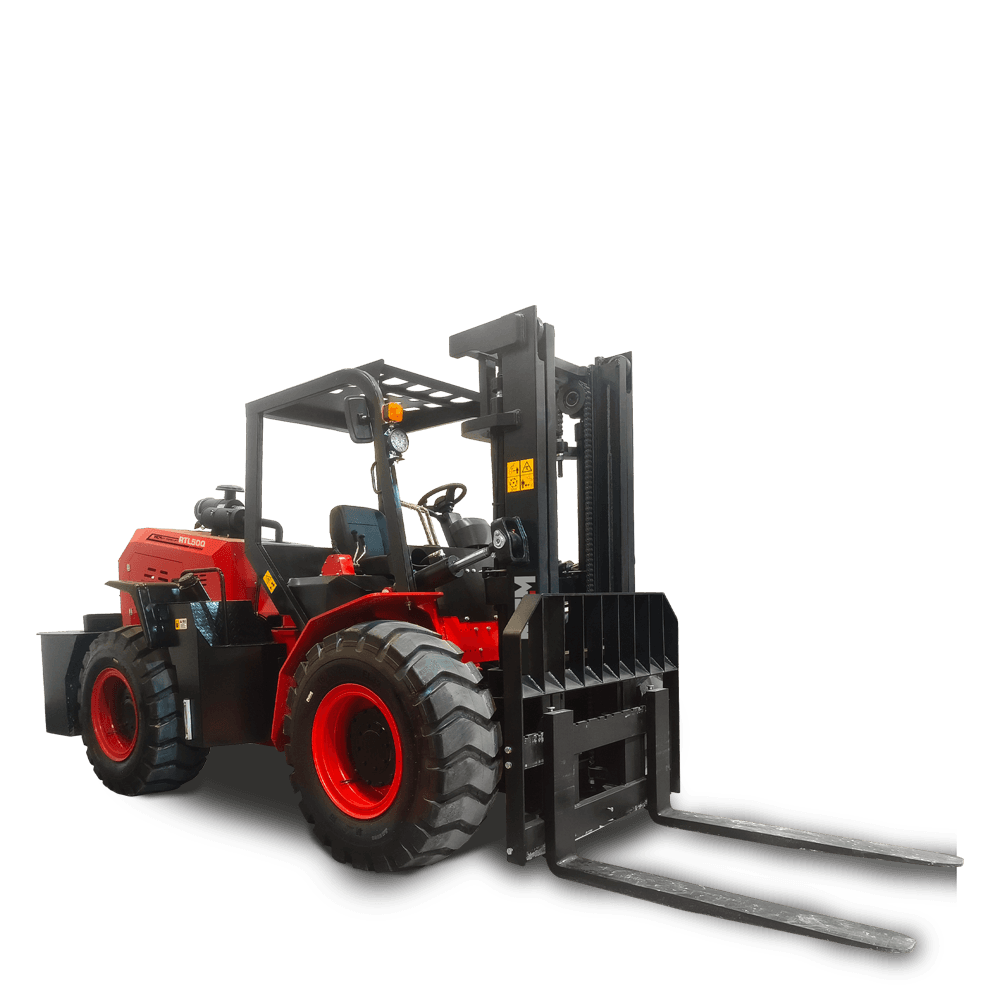 MCM RTL50Q Rough Terrain Forklift - mcm rtl50q rough terrain forklift available from MCM Group South Africa