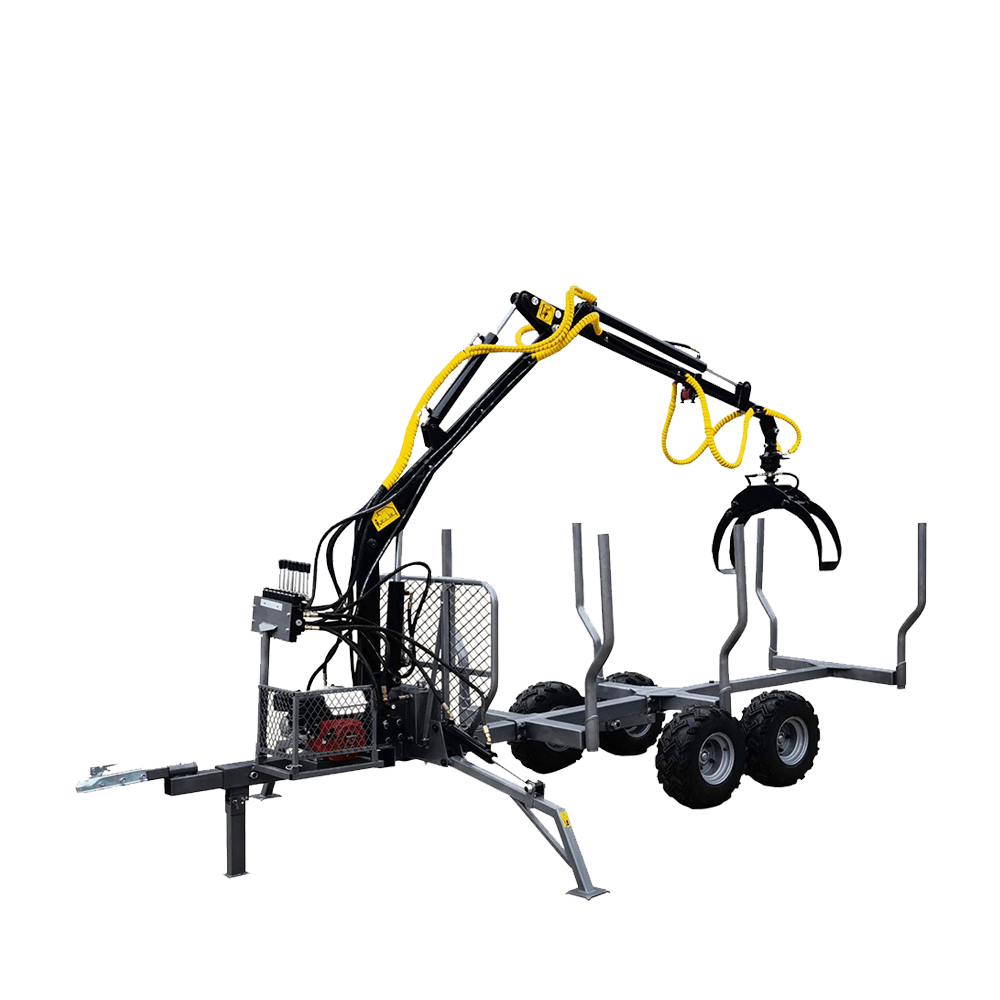 MCM TCT30 Timber Crane Trailer - MCM TCT30 timber crane available from MCM Group South Africa