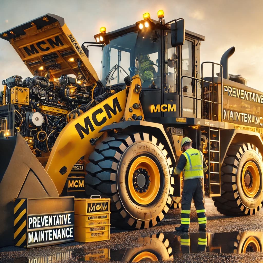 preventative maintenance on the jobsite