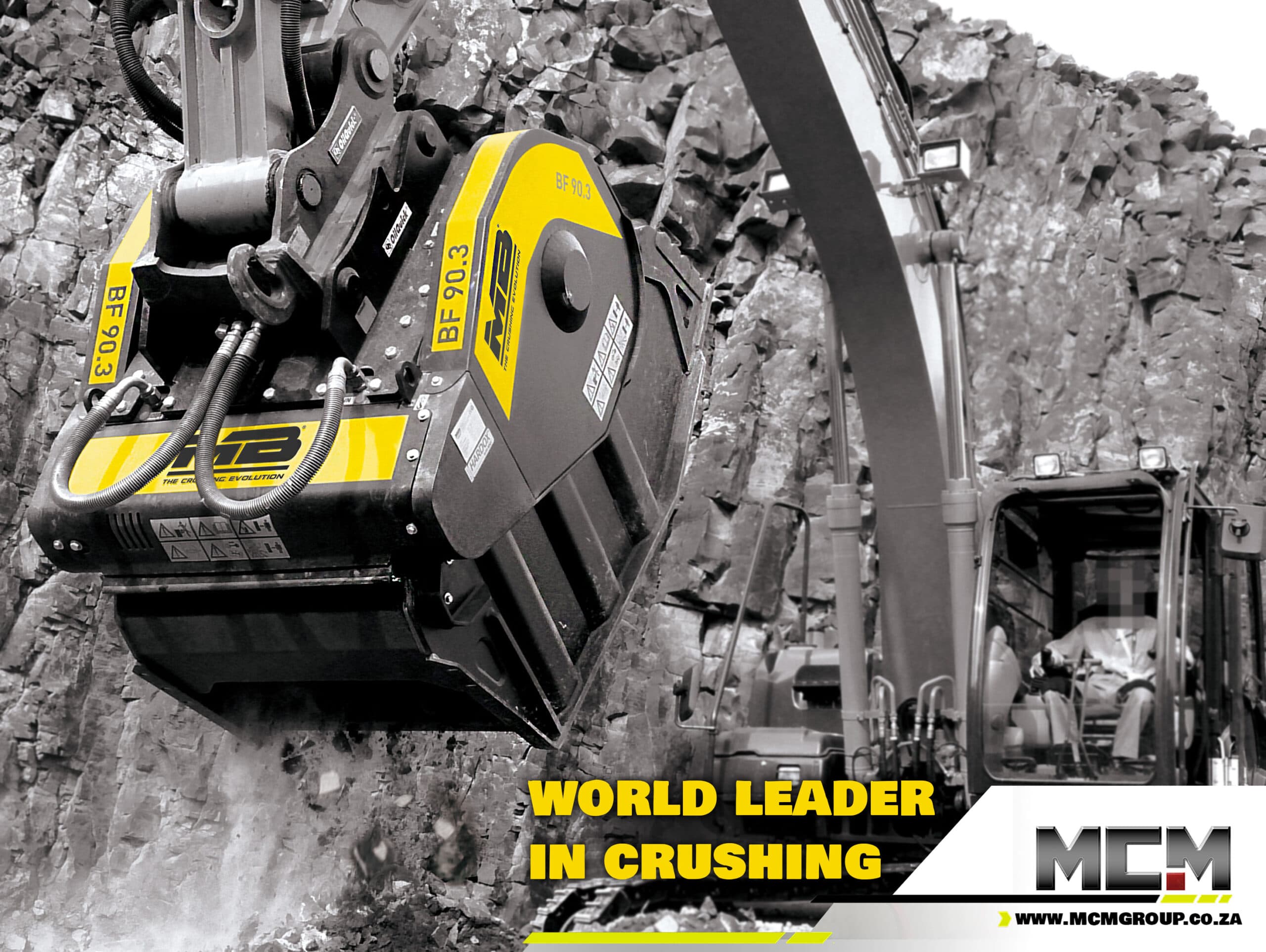 MB BF90.3 Bucket Crusher - Mb bf90.3 bucket crusher — BF90 crusher bucket