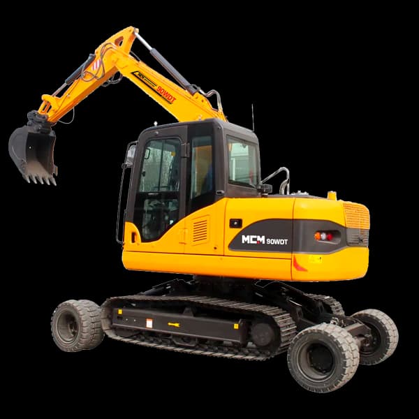 MCM 90WDT Wheel-Crawler Excavator - mcm 90wdt wheel-crawler excavator available from MCM Group South Africa