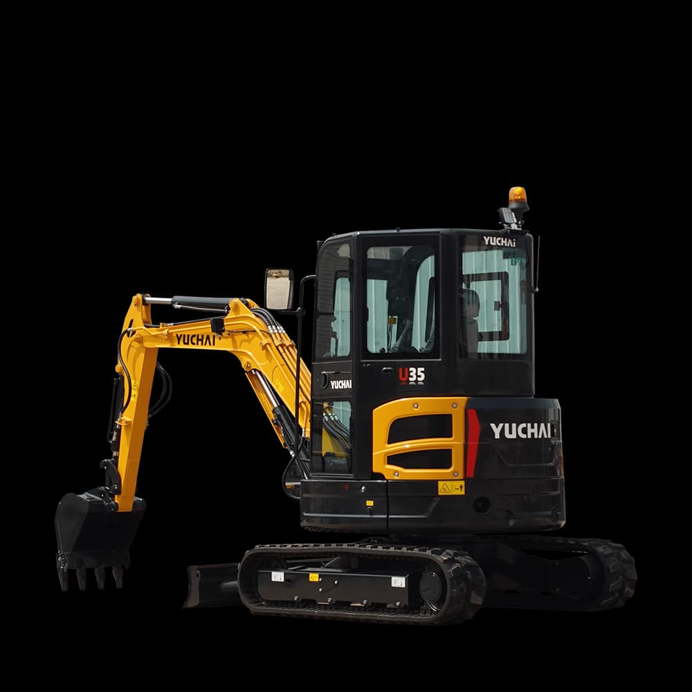 Yuchai U35 Mini Excavator - yuchai u35 mini excavator available from MCM Group South Africa