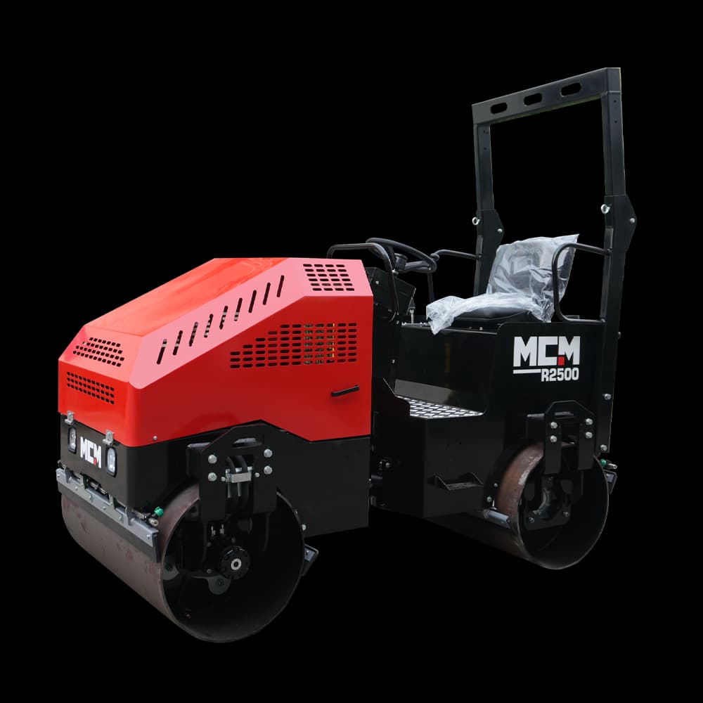 MCM R2500 Ride-On Road Roller - MCM R2500 road roller available from MCM Group South Africa